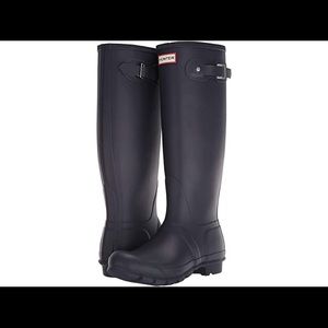 W Black Hunter Original Tall Waterproof Rain Boot